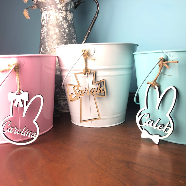 Easter Buckets and Tags