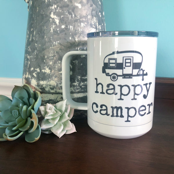 Happy Camper Slide-In Mug