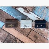 Business Card Holder - Personalized - Custom Engraved