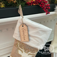 Personalized Stocking or Gift Tag